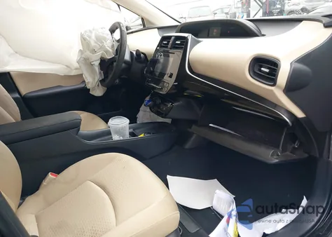 2019 Toyota Prius Le from USA, damaged, VIN JTDKARFU4K3082143